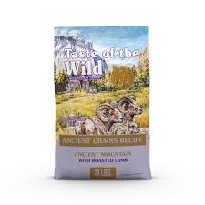 Taste of The Wild Ancient Mountains With Grain Dry Dog Food 28lbs