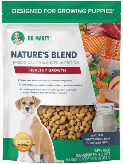 Dr. Marty Natures Blend Healthy Growth Freeze Dried 16 OZ