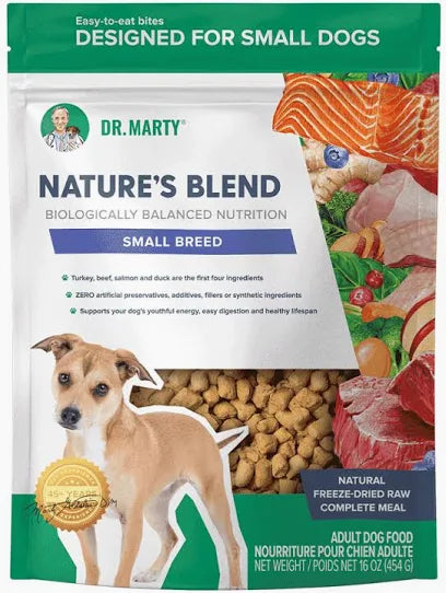 Dr.Marty Nature's Blend Small Breed Freeze Dried 16 OZ