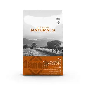 Diamond Naturals Chicken and Rice Dry Dog Food 40lbs