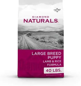 Diamond Naturals Large Breed Puppy Dry Dog Food 40lbs