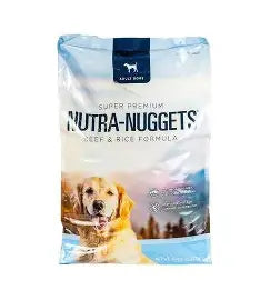 Diamond Nutra Nuggets Beef and Rice Dry Dog Food 50lbs