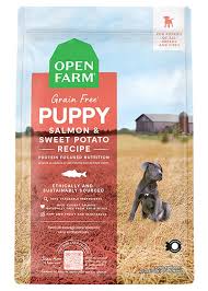 Open Farm Grain Free Puppy Salmon and Sweet Potato 22lbs Dry Dog Food