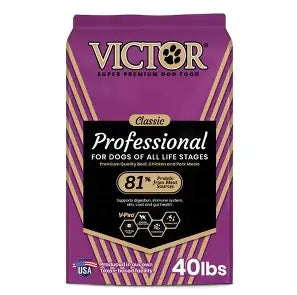 Victor Professional Dry Dog Food 40lbs