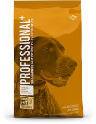 Professional Grain Free Senior Recipe Dry Dog Food 28lbs