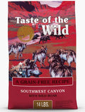 Taste of The Wild Southwest Canyon Dry Dog Food 28lbs